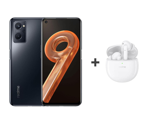 realme 9i 4+128GB Prism Black 90Hz + Buds Air Pro - 1054320 - zdjęcie